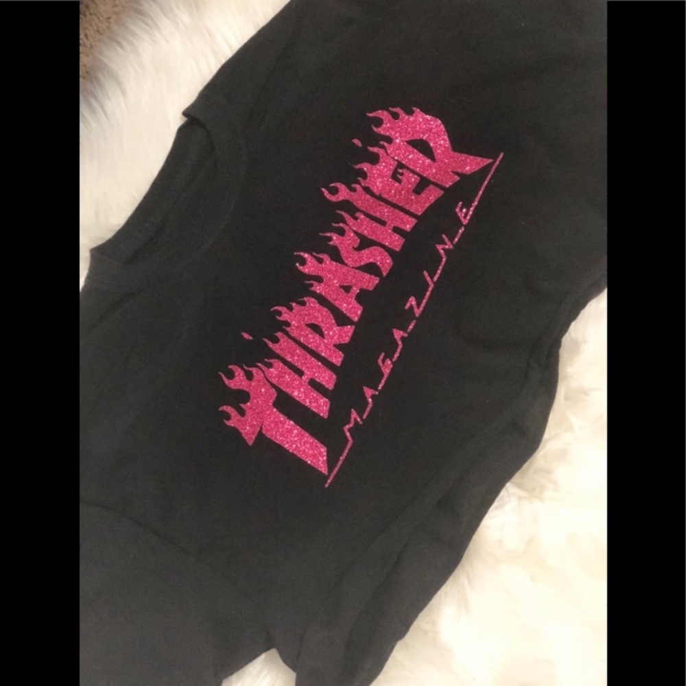 Thrasher crop top size m